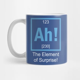 Ah The Element Of Surprise Mug